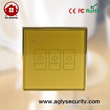 Smart Home Light Switches,Touch Panel, Mobile Phone or Tablet Wireless Control or Remote Control